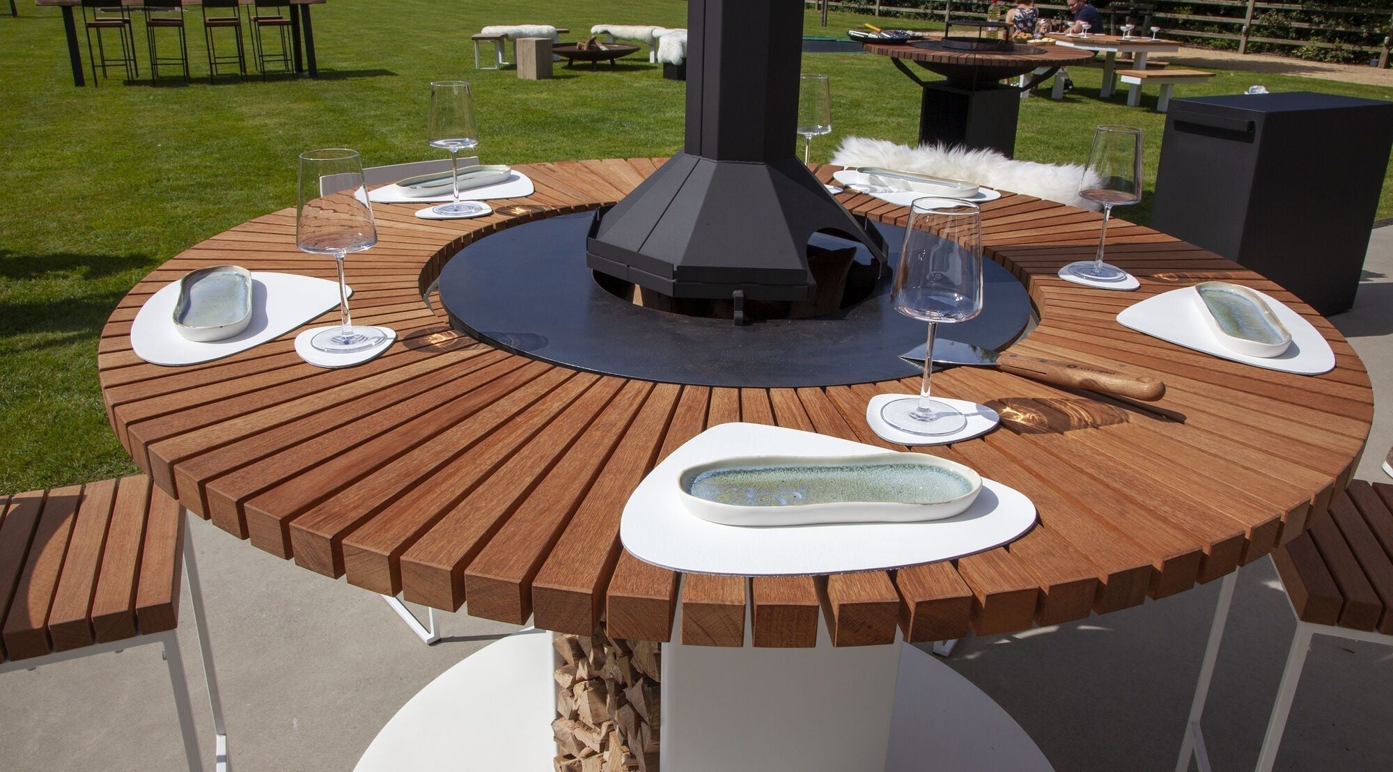 Behandlung von Douglasienholz